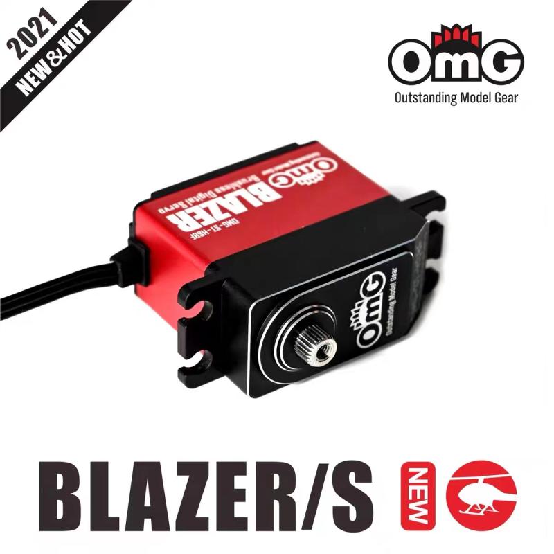 OMG BLAZER 熱銷全金屬高壓無刷大扭力數(shù)字舵機(jī)標(biāo)準(zhǔn)斜盤25T OMG-ST-HSBF