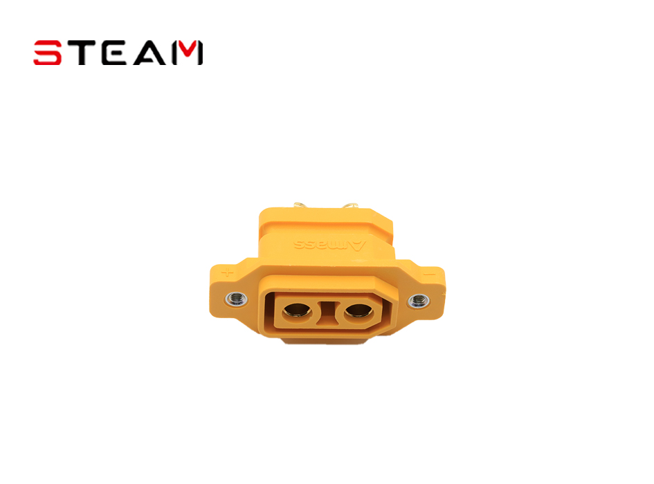 Amass XT90NE-M面板安裝連接器儲(chǔ)能電源插頭 XT90NE-F/母頭