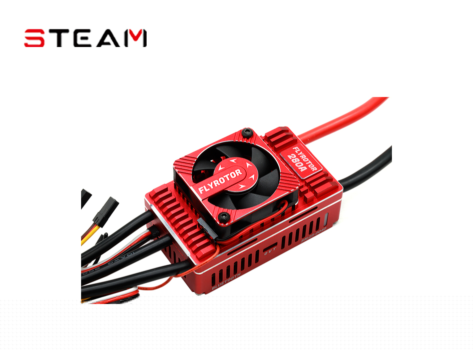 FLYROTOR ESC 電子調(diào)速器 280A/V1.0/紅 FD006-1